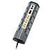Compucessory 25655 Surge Protector, 3 Coaxial Conn, 4200 Joules, 10 Outlets, 7', SR, CCS25655, CCS 25655