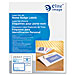 Elite 26925 Name Badge Labels, Laser/Inkjet, 3-3/8'' x 2-1/3'', 400/BX, WE Brdr, ELI26925, ELI 26925