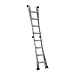 Werner MT-17 Telescoping Ladder, w/ J Lock, 17', 8-1/2'' x 24-5/8'' x 204'', AM, WERMT17, WER MT-17