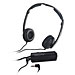 Compucessory 59224 Foldable Noise Canceling Headphone, 30mm Drive, BK/SR, CCS59224, CCS 59224