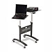 Quartet PMM2 Projector/Laptop Cart, Double Arm, 23-5/8'' x 34'' x 47-13/64'', GY, QRTPMM2, QRT PMM2