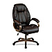Office Star DHL3062G1 Exec. Chair, 25-3/4'' x 31'' x 43'', Espresso/Cocoa Frame/Leather, OSPDHL3062G1, OSP DHL3062G1