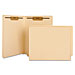 Sparco 2-ply Tab Manila Fastener Folders, Fastener Folder,w/ 2-Ply Tab,Pos 1,Letter,50/BX,MA