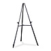 Ghent 19250 Triumph Display Easel, w/ Retract. Legs, Extends 37''-62'', Gray, GHE19250, GHE 19250