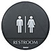 U.S. Stamp & Sign Century Men/Women Bathroom Sign