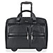 US Luggage D9574 Leather Laptop Rolling Case, Holds 15.4'', 17'' x 8'' x 13-1/2'', BK, USLD9574, USL D9574