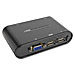 Compucessory 10355 2-Port USB KVM Switch, 15 Pin Connector, 5' Cable, Silver, CCS10355, CCS 10355