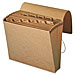 Smead 70186 Expanding Files w/Flap, 12'' x 10'', Letter, Jan-Dec, Kraft, SMD70186, SMD 70186