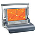 Fellowes 5216801 Manual Comb Binding Machine, 18-1/8'' x 15-3/8'' x 5-1/8'', Gray, FEL5216801, FEL 5216801