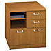 Bush QT255FCS Storage Files, 2 Box Drwr, 29-1/2'' x 23-1/2'' x 30'', Harvest Cherry, BSHQT255FCS, BSH QT255FCS