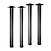 Basyx BTB60P 4-Post Legs, 2-3/8'' Diameter, Black, BSXBTB60P, BSX BTB60P