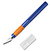 Fiskars 12-67117097 Heavy-Duty Knife, Uses No. 11 Replacement Blade, Blue, FSK1267117097, FSK 12-67117097