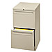 HON 18820KQ Mobile Pedestal, File/File, 15'' x 19-7/8'' x 28'', Light Gray, HON18820KQ, HON 18820KQ