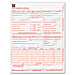 Adams CMS1500L2 Health Insurance Claim Form, 1 Part, ABFCMS1500L2, ABF CMS1500L2