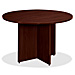 Basyx RB42TH Round Table Top, 42'' Diameter, Bourbon Cherry, BSXRB42TH, BSX RB42TH