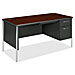 HON 88263RNS Single Desk, w/ Right Box/File, 60'' x 30'' x 29-1/2'', Mahogany, HON88263RNS, HON 88263RNS