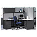 HON NR6836FGN55S Raceway Panel, 36'' x 2'' x 68'', Beige/Charcoal, HONNR6836FGN55S, HON NR6836FGN55S
