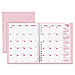 Rediform CB1200CPNK 14-Month Planner, 2PPM, Dec-Jan, 8-7/8'' x 7-1/8'', Pink, REDCB1200CPNK, RED CB1200CPNK