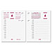 Rediform Daily Desk Calendar Refill for C1S