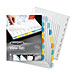 Acco/Wilson Jones 55964 View Tab Paper Dividers, 5-Tab, Multi, WLJ55964, WLJ 55964