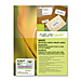 Nature Saver 42661 File Folder Label, Laser/Inkjet, 2/3'' x 3-7/16'', 750/PK, Assorted, NAT42661, NAT 42661