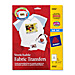 Avery 3302 Light T-Shirts Transfers, Iron-On, 8-1/2'' x 11'', 5/PK, AVE3302, AVE 3302