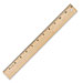 Fiskars Single Edge Wood Ruler
