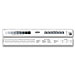 Staedtler 56210418 Arts Graphic Ruler, 18'', 2-Sided, 2'' x 1/16'' x 18-3/8'', Plastic, STD56210418, STD 56210418