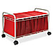 Vertiflex VF52006 Rolling File Cart, w/OpenTop, 22-3/4'' x 12-1/2'' x 13-3/4'', Matte GY, VRTVF52006, VRT VF52006