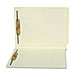 Monarch S13642 End Tab Folder, w/2 Fasteners, 11 Pt., Letter, 50/BX, Yellow, SJPS13642, SJP S13642