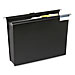 Acco/Wilson Jones 68204 Expanding File, 7-Pocket, 11-13/16'' x 3/4'' x 9-11/16'', Black, WLJ68204, WLJ 68204