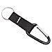 Advantus 75556 Carabiner Key Chain, Polyester Strap, 10/PK, Black, AVT75556, AVT 75556