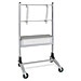 Balt 27544 Platinum LCD Cart, w/3'' Casters, 35'' x 25-1/2'' x 67'', Silver, BLT27544, BLT 27544