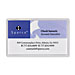 Sparco 08239 Laminating Pouch, f/Business Cards, 10mil., 2-3/16'' x 3-11/16'', CL, SPR08239, SPR 08239