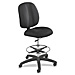 Safco 7083BL Extended Height Chair, Adjustable, 26'' x 26''44-1/2''-54'', Black, SAF7083BL, SAF 7083BL