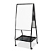 Balt 759M Double-Sided Magnetic Easel, 28-3/4'' x 27'' x 59-1/2'', Black Frame, BLT759M, BLT 759M