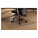 Floortex 1115023TR Chairmat, w/ Grippers, Triangular, 38'' x 48'' x 60'', Clear, FLR1115023TR, FLR 1115023TR