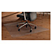 Floortex 1215019TR Hard Floor Chairmat, Smooth Back, Triangular, 38'' x 48'' x 60''Clear, FLR1215019TR, FLR 1215019TR