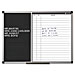 Bi-silque Visual GA0338170 Planner Board, Magnetic/Dry-erase, 3'x2', Aluminum Frame, BVCGA0338170, BVC GA0338170