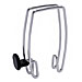Alba PMHOOK1 Garment Clip, Cubicle, 7/8'' x 4-1/4'' x 4-5/8'', 1 Hook Clip, Chrome, ABAPMHOOK1, ABA PMHOOK1