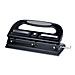 Sparco 05267 3-Hold Punch, Heavy-Duty, 40/sheets, Black/Gray, SPR05267, SPR 05267