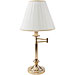Ledu L561BR Swing Arm Light, 22''H, Adjustable, 8-1/2'' x 12-1/4'' x 12-1/2'', Brass, LEDL561BR, LED L561BR