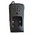 Motorola/PMC MR84612AP 2-Way Radio Holster, Leather, 2-3/4'' x 1-3/4'' x 4-3/4'', Black, MTRMR84612AP, MTR MR84612AP