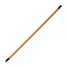 Wilen M106060 Mop/Broom Handle, Fiberglass, 60'' Handle, Yellow/Black, WIMM106060, WIM M106060