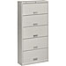 HON 625LL 5-Shelf Letter File, 36'' x 13-3/4'' x 64-1/4'', Putty, HON625LL, HON 625LL