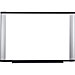 3M P4836A Porcelain Whiteboard, 4'x3', Aluminum Frame, MMMP4836A, MMM P4836A