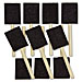 Chenille Kraft Wood Handle Foam Paint Brushes