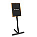 Bi-silque Visual SUP0801 Standing Letter Board, 2'x3' Board, 63'' H, Beechwood Frame/BK, BVCSUP0801, BVC SUP0801
