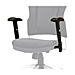 Balt 34438 Arm Rest, 24'' x 21-1/2'' x 37-1/2'', Black, BLT34438, BLT 34438