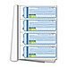 Tops 46809 Rent Receipt Book, 3-Part, Carbonless, 11'' x 8-1/2'', 100 Sets/BK, TOP46809, TOP 46809